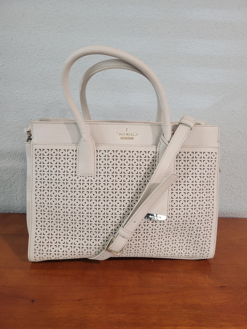 Kate Spade New York Cameron Street Perforated Candace Satchel